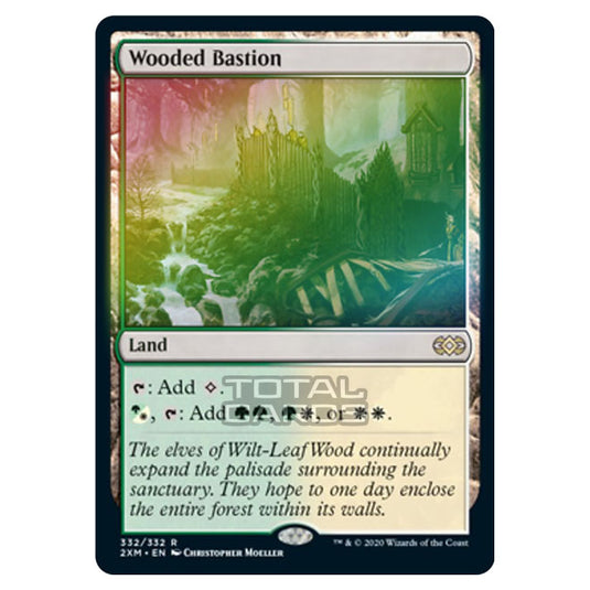 Magic The Gathering - Double Masters - Wooded Bastion - 332/384 (Foil)