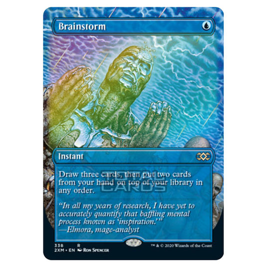 Magic The Gathering - Double Masters - Brainstorm - 338/384 (Foil)