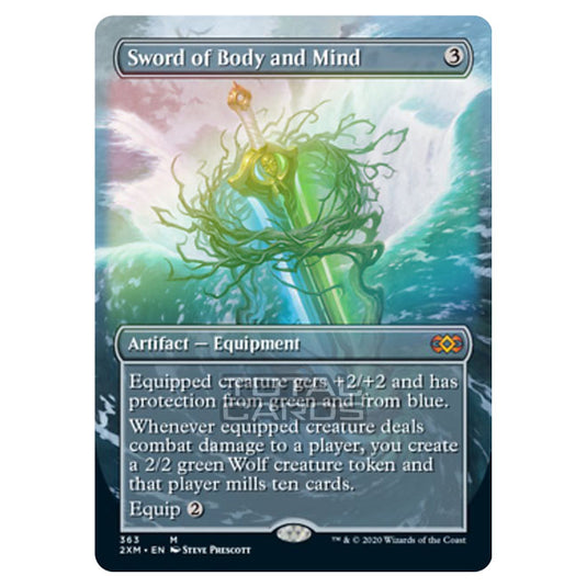 Magic The Gathering - Double Masters - Sword of Body and Mind - 363/384 (Foil)