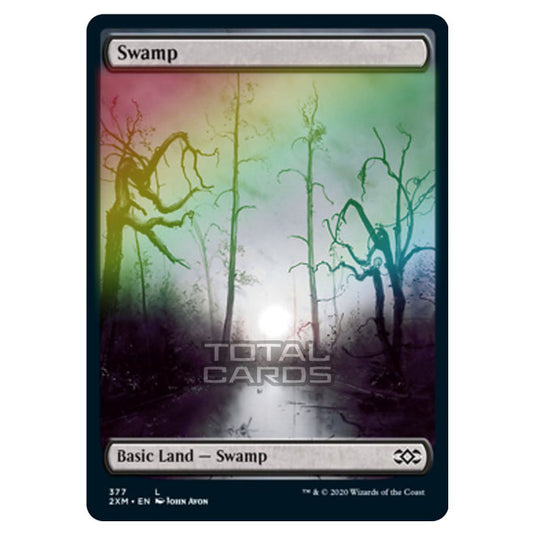 Magic The Gathering - Double Masters - Swamp - 377/384 (Foil)