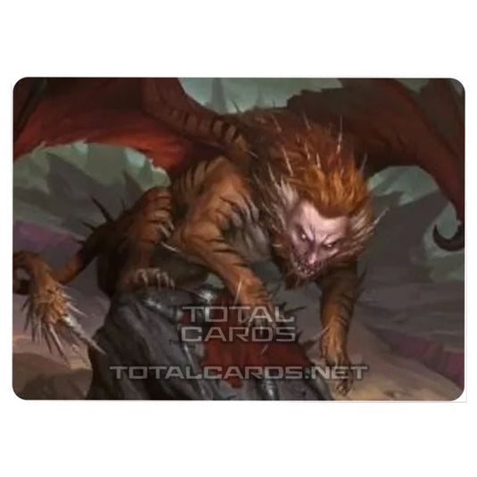 Magic The Gathering - Adventures in the Forgotten Realms - Art Series - Manticore - 6/81