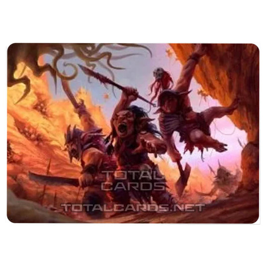 Magic The Gathering - Adventures in the Forgotten Realms - Art Series - Swarming Goblins - 24/81