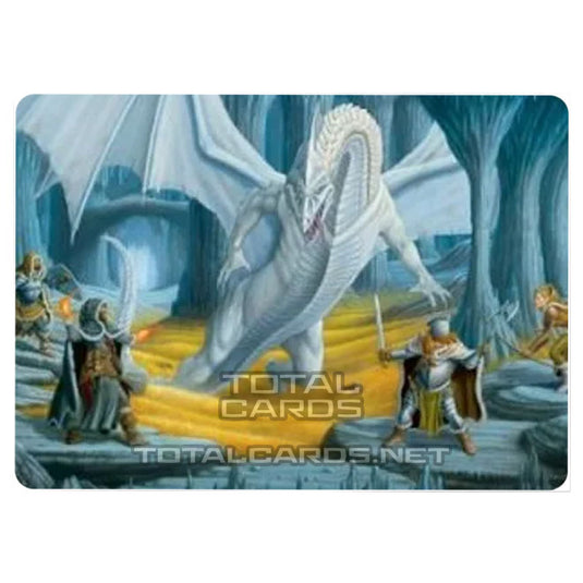 Magic The Gathering - Adventures in the Forgotten Realms - Art Series - Cave of the Frost Dragon  - 46/81