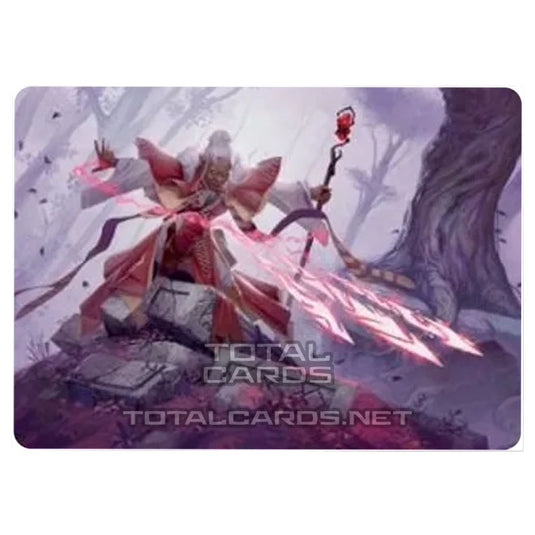 Magic The Gathering - Adventures in the Forgotten Realms - Art Series - Magic Missile  - 48/81