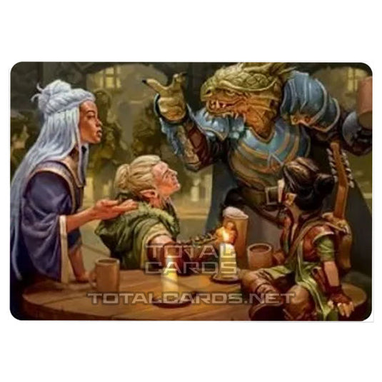 Magic The Gathering - Adventures in the Forgotten Realms - Art Series - You Meet in a Tavern - 49/81