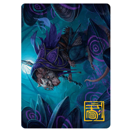 Magic The Gathering - Bloomburrow Art Series - Nightwhorl Hermit // Nightwhorl Hermit - 0010