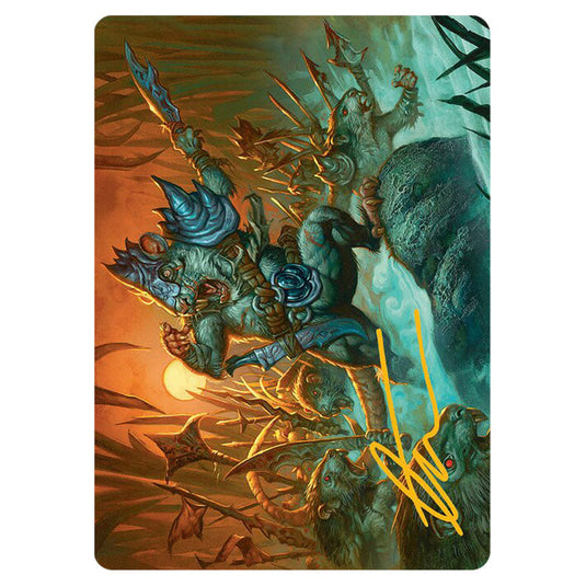 Magic The Gathering - Bloomburrow Art Series - Persistent Marshstalker // Persistent Marshstalker - 0014