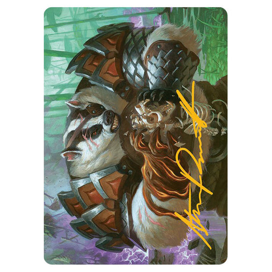 Magic The Gathering - Bloomburrow Art Series - Hugs, Grisly Guardian // Hugs, Grisly Guardian - 0027