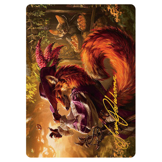 Magic The Gathering - Bloomburrow Art Series - Mr. Foxglove // Mr. Foxglove - 0031