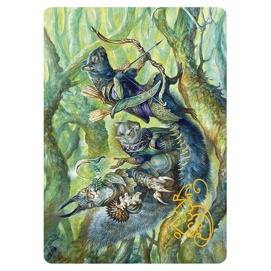 Magic The Gathering - Bloomburrow Art Series - The Odd Acorn Gang // The Odd Acorn Gang - 0032