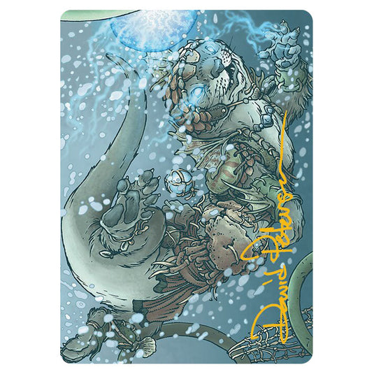 Magic The Gathering - Bloomburrow Art Series - Kitsa, Otterball Elite // Kitsa, Otterball Elite - 0042