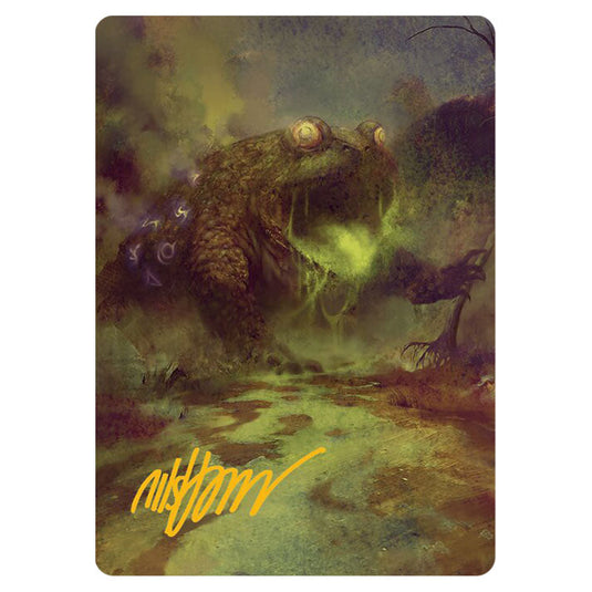 Magic The Gathering - Bloomburrow Art Series - The Gitrog Monster // The Gitrog Monster - 0052