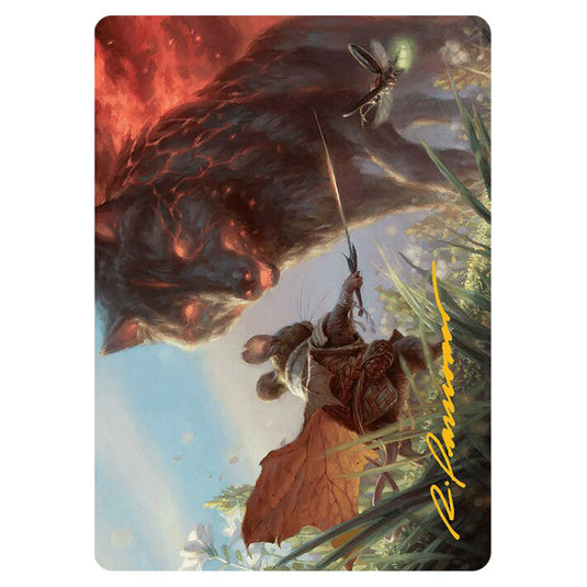 Magic The Gathering - Bloomburrow Art Series - Repel Calamity // Repel Calamity - 0002 (Foil)