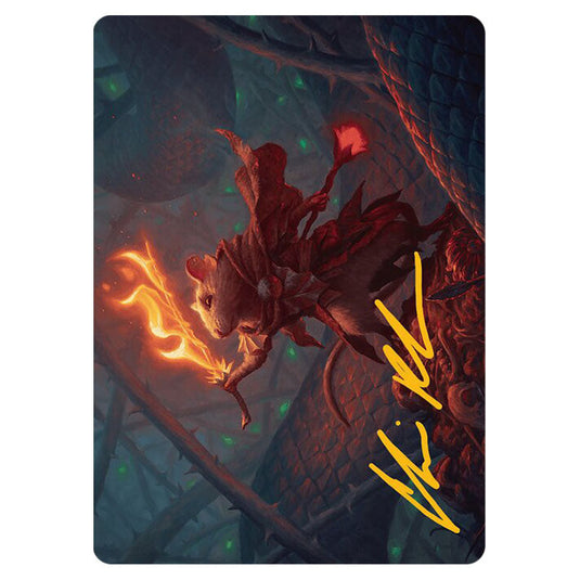 Magic The Gathering - Bloomburrow Art Series - Emberheart Challenger // Emberheart Challenger - 0019 (Foil)