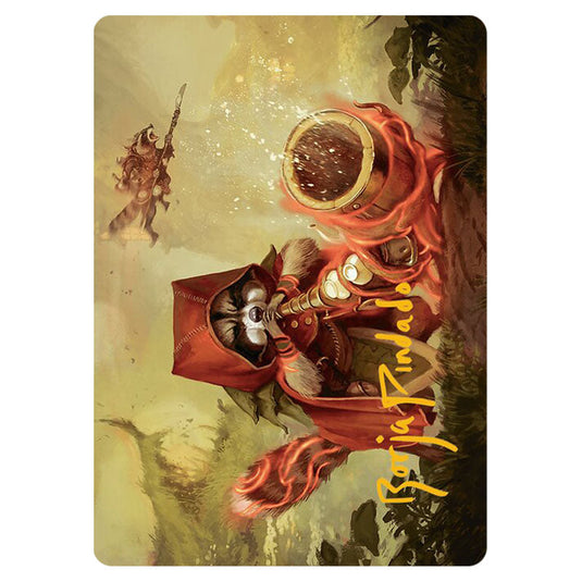 Magic The Gathering - Bloomburrow Art Series - Raccoon Rallier // Raccoon Rallier - 0020 (Foil)