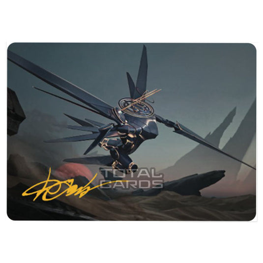 Magic The Gathering - The Brothers War - Art Series - Steel Seraph - 006/81 (Signed)