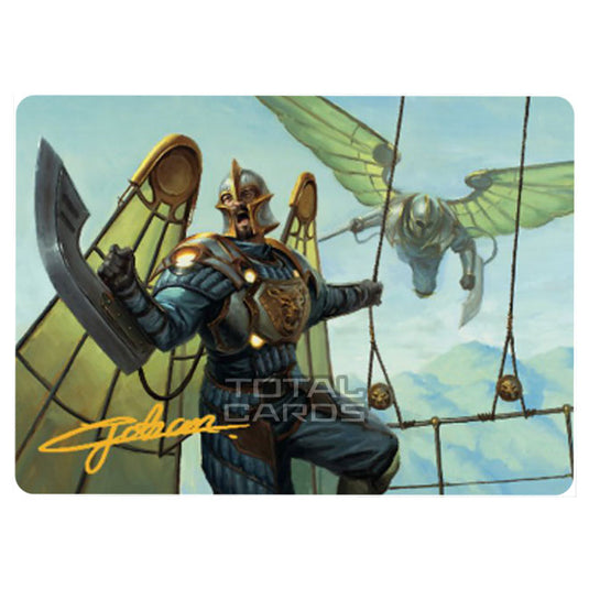 Magic The Gathering - The Brothers War - Art Series - Air Marshal - 008/81 (Signed)