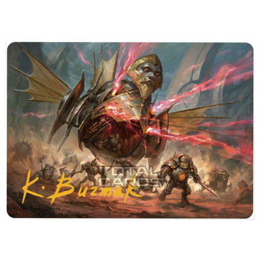 Magic The Gathering - The Brothers War - Art Series - Liberator, Urza's Battlethopter - 044/81 (Signed)