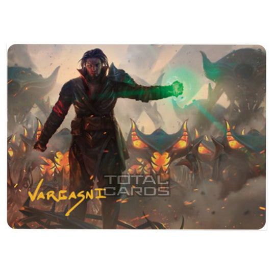 Magic The Gathering - The Brothers War - Art Series - Mishra, Eminent One - 054/81 (Signed)