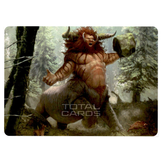 Magic The Gathering - Commander Masters - Art Series - Stonehoof Chieftain - 26/81