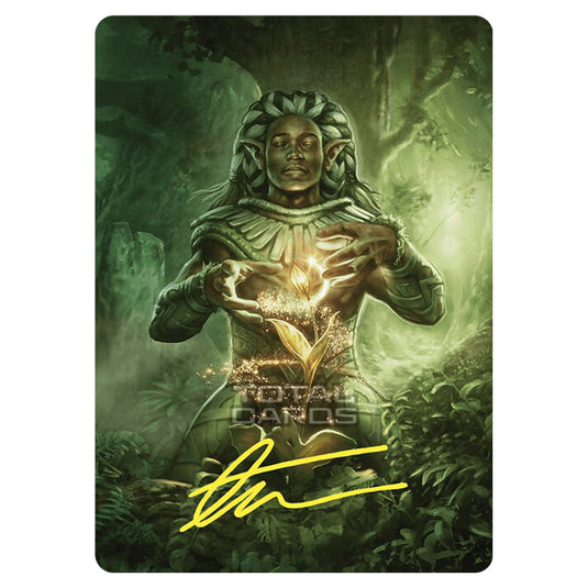 Magic The Gathering - Commander Masters - Art Series - Elvish Mystic - 41/81 (Signed)