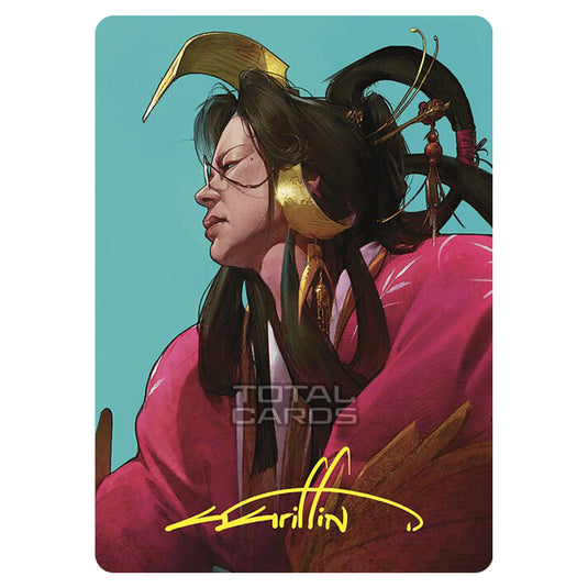 Magic The Gathering - Commander Masters - Art Series - Azami, Lady of Scrolls - 52/81 (Signed)