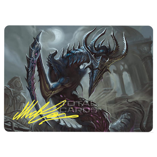 Magic The Gathering - Commander Masters - Art Series - Crypt Sliver - 77/81 (Signed)