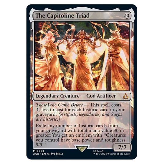 Magic The Gathering - Universes Beyond - Assassin's Creed - The Capitoline Triad - 0001