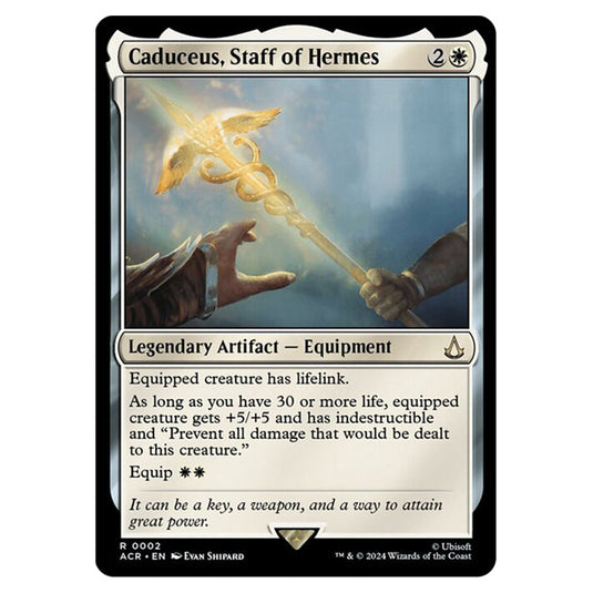 Magic The Gathering - Universes Beyond - Assassin's Creed - Caduceus, Staff of Hermes - 0002