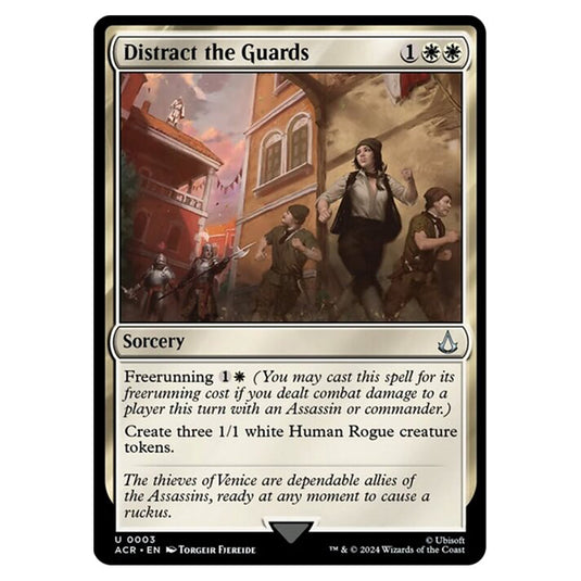 Magic The Gathering - Universes Beyond - Assassin's Creed - Distract the Guards - 0003