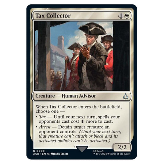 Magic The Gathering - Universes Beyond - Assassin's Creed - Tax Collector - 0009