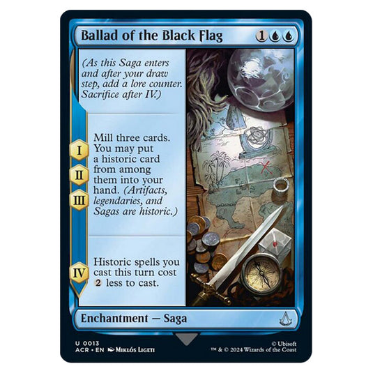 Magic The Gathering - Universes Beyond - Assassin's Creed - Ballad of the Black Flag - 0013