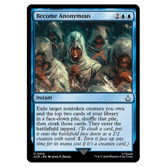 Magic The Gathering - Universes Beyond - Assassin's Creed - Become Anonymous - 0014