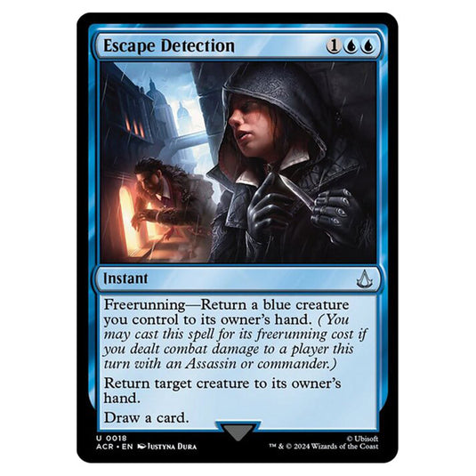 Magic The Gathering - Universes Beyond - Assassin's Creed - Escape Detection - 0018