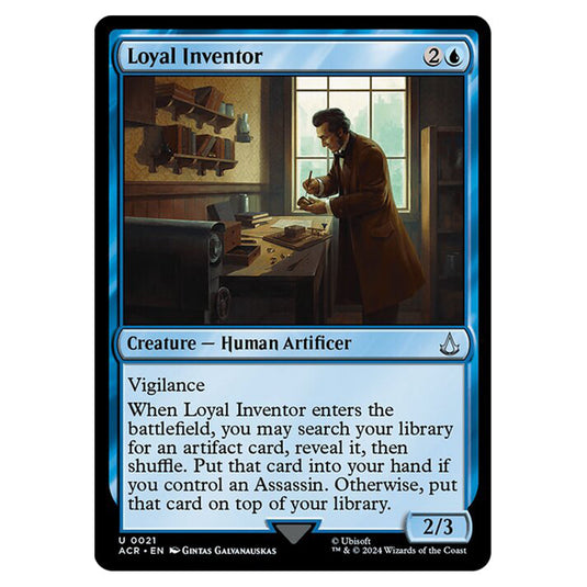 Magic The Gathering - Universes Beyond - Assassin's Creed - Loyal Inventor - 0021