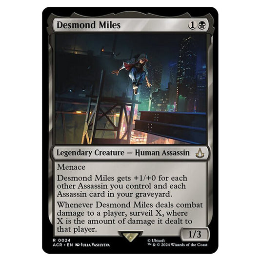 Magic The Gathering - Universes Beyond - Assassin's Creed - Desmond Miles - 0024