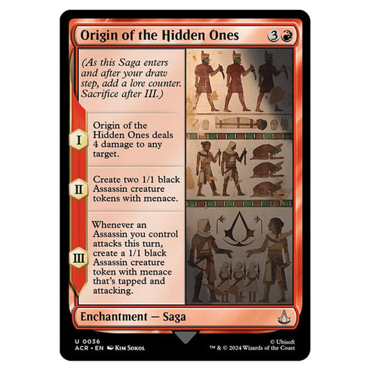 Magic The Gathering - Universes Beyond - Assassin's Creed - Origin of the Hidden Ones - 0036