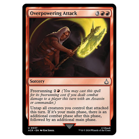 Magic The Gathering - Universes Beyond - Assassin's Creed - Overpowering Attack - 0037