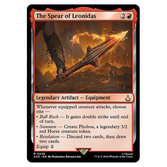 Magic The Gathering - Universes Beyond - Assassin's Creed - The Spear of Leonidas - 0038