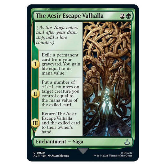 Magic The Gathering - Universes Beyond - Assassin's Creed - The Aesir Escape Valhalla - 0039