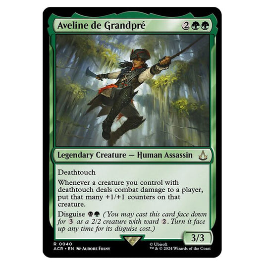 Magic The Gathering - Universes Beyond - Assassin's Creed - Aveline de Grandpré - 0040