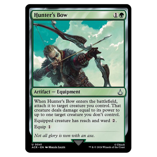 Magic The Gathering - Universes Beyond - Assassin's Creed - Hunter's Bow - 0041