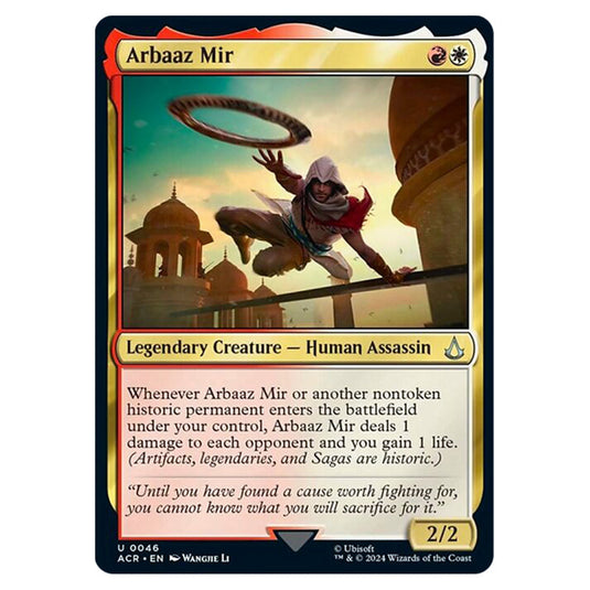 Magic The Gathering - Universes Beyond - Assassin's Creed - Arbaaz Mir - 0046