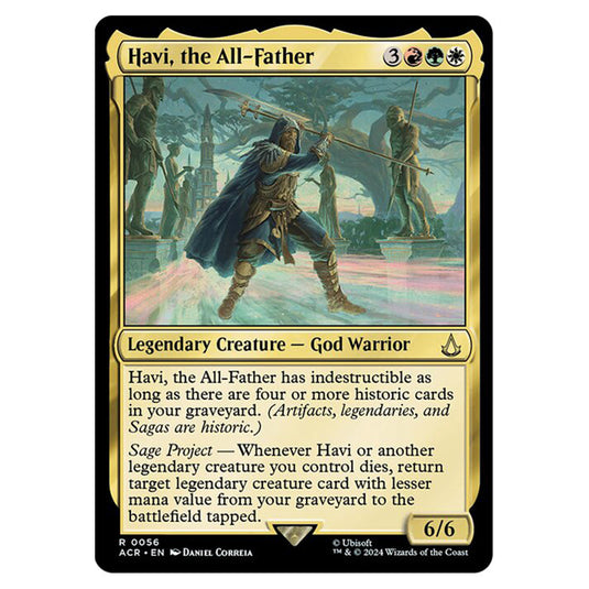 Magic The Gathering - Universes Beyond - Assassin's Creed - Havi, the All-Father - 0056