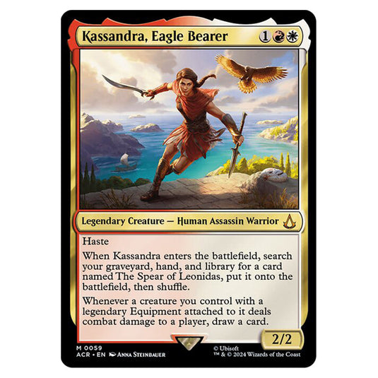 Magic The Gathering - Universes Beyond - Assassin's Creed - Kassandra, Eagle Bearer - 0059