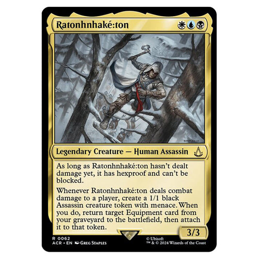 Magic The Gathering - Universes Beyond - Assassin's Creed - Ratonhnhaké -ton - 0062