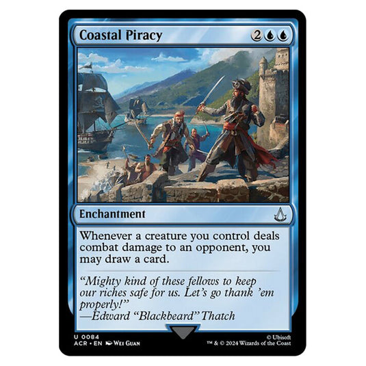 Magic The Gathering - Universes Beyond - Assassin's Creed - Coastal Piracy - 0084