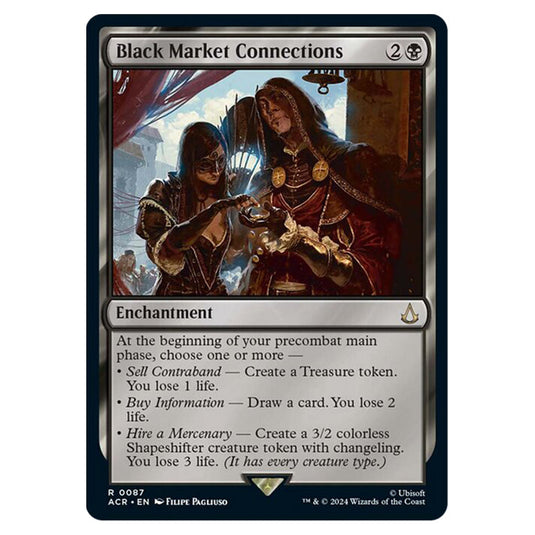 Magic The Gathering - Universes Beyond - Assassin's Creed - Black Market Connections - 0087