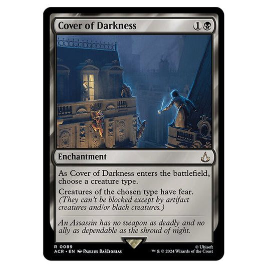 Magic The Gathering - Universes Beyond - Assassin's Creed - Cover of Darkness - 0089