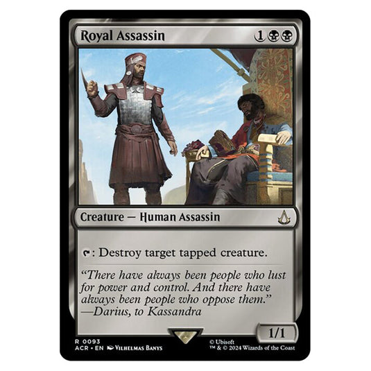 Magic The Gathering - Universes Beyond - Assassin's Creed - Royal Assassin - 0093